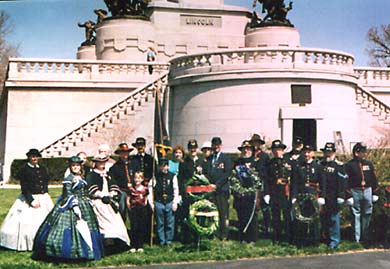 SVR at Lincoln Tomb Ceremony